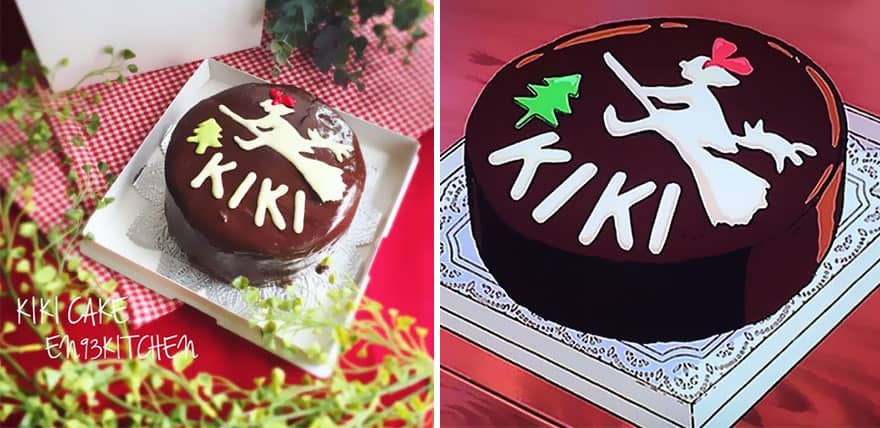 Gâteau de Kiki la petite sorcière