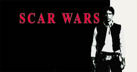 Scar Wars, le Mashup où Tony Montana a des pistolasers