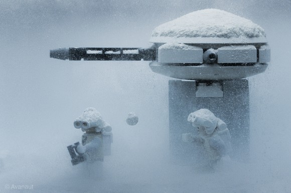 Lego Star Wars enneigés