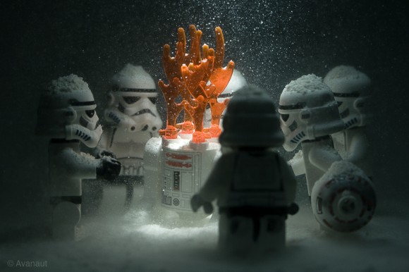 Lego Star Wars enneigés