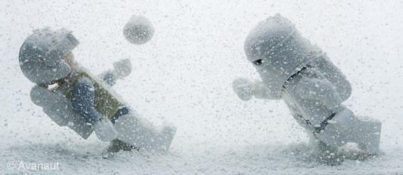 Lego Star Wars enneigés