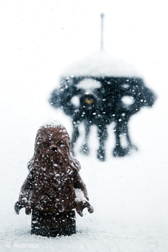 Lego Star Wars enneigés