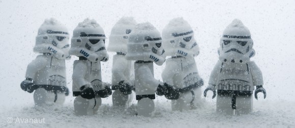 Lego Star Wars enneigés