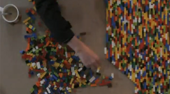 Le making of d’une construction de table en LEGO pour une agence de com’ irlandaise
