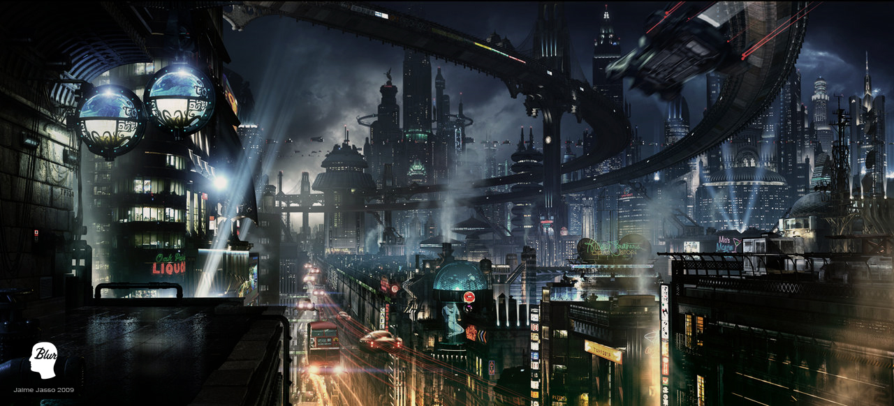 Ville futuriste