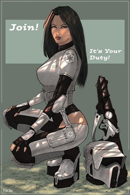 Star Wars Pin Up