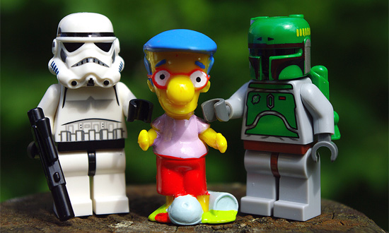 Le thème Star Wars des Simpsons