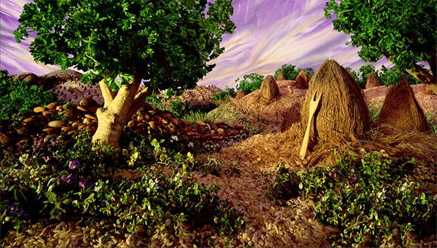 Food Scape, paysage de nourriture