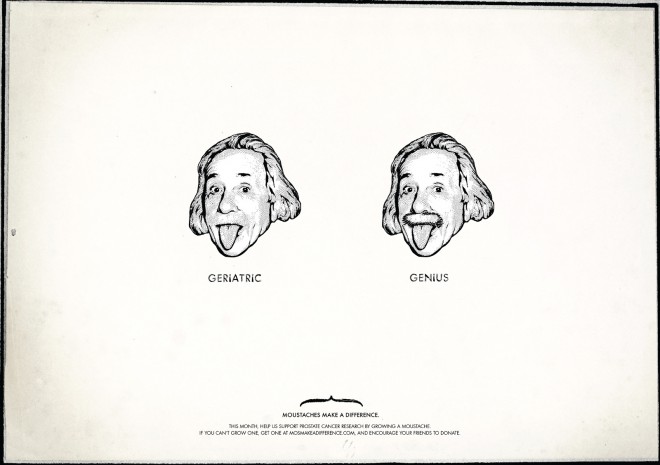 Einstein - Moustaches Make a Difference