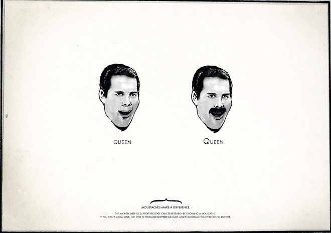 Freddie Mercury - Moustaches Make a Difference