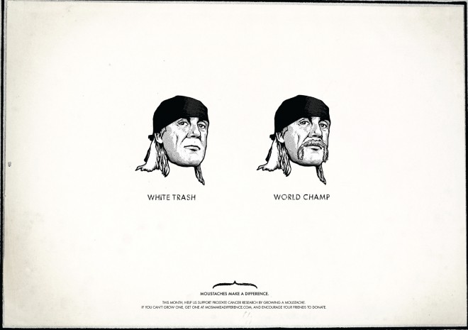 Hulk Hogan - Moustaches Make a Difference