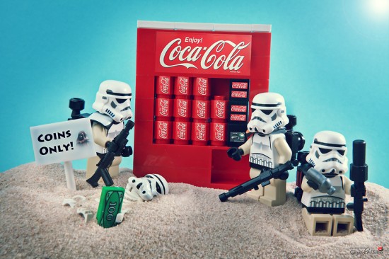 Stormtroopers LEGO insert coins