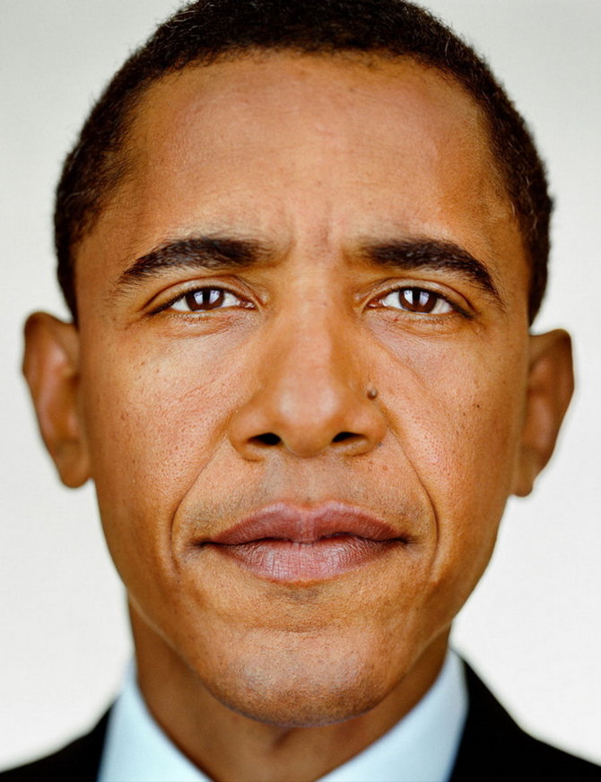 Barack Obama, portrait par Martin Schoeller