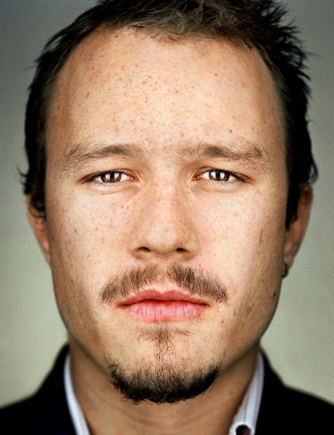 Heath Ledger, portrait par Martin Schoeller