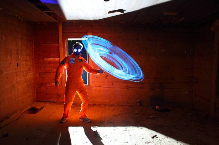 Light painting Denis Calvert