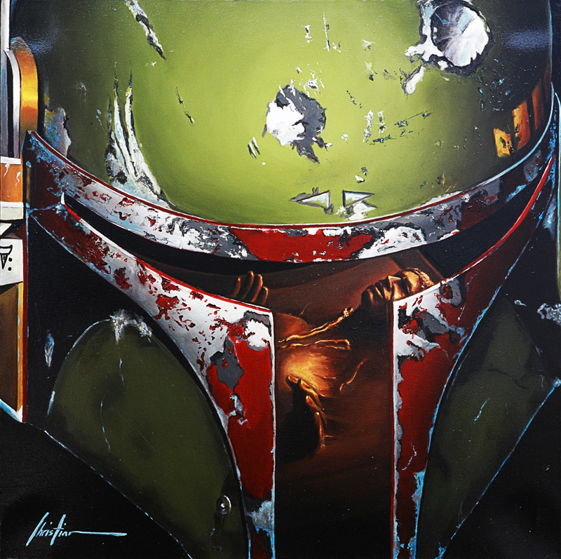 Peinture de Boba Fett par Christian Waggoner