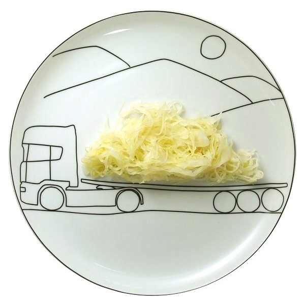 Plats sur le thème du transport par Boguslaw Sliwinski