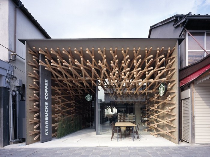 Starbucks Coffee par Kengo Kuma