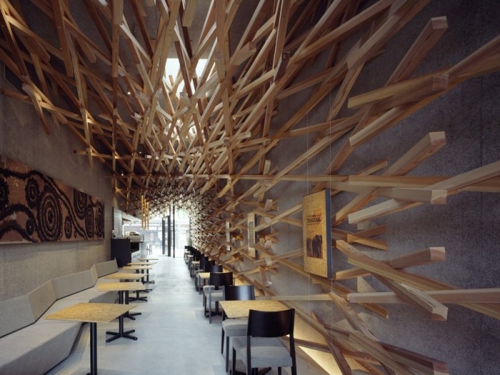 Starbucks Coffee par Kengo Kuma