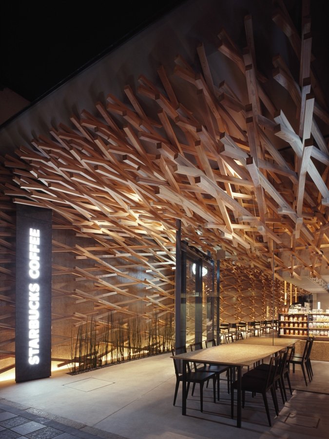 Starbucks Coffee par Kengo Kuma