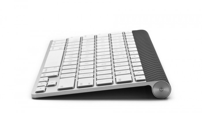 carbon apple keyboard © Carbon Fiber Magic