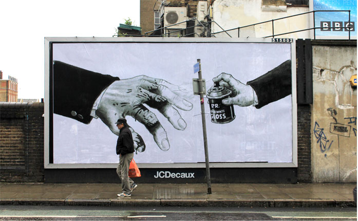 UK Advertising - Brandalism