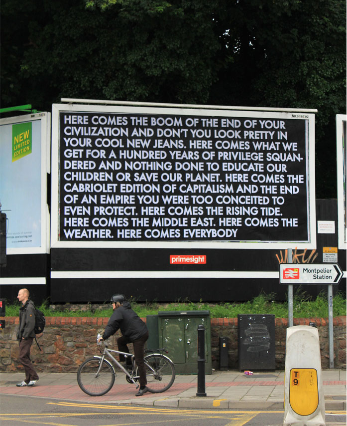 UK Advertising - Brandalism