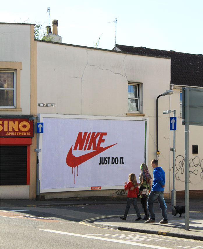 UK Advertising - Brandalism