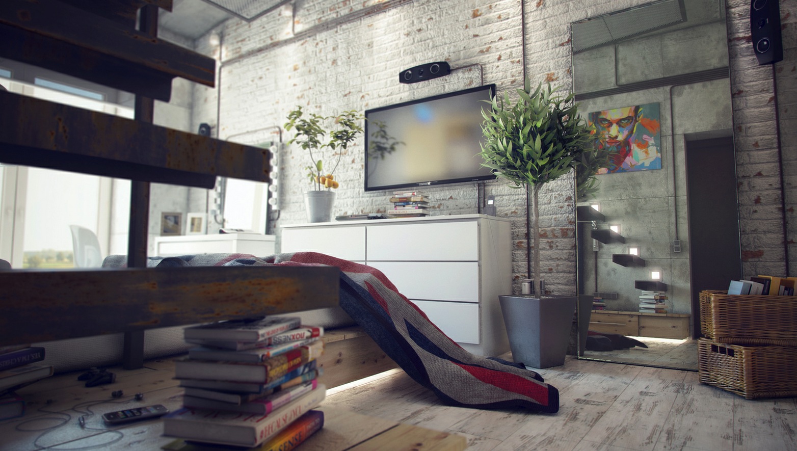 Design intérieur du loft