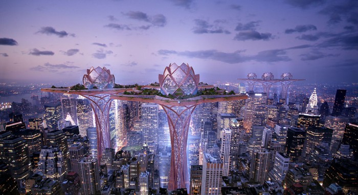 Sky in the city