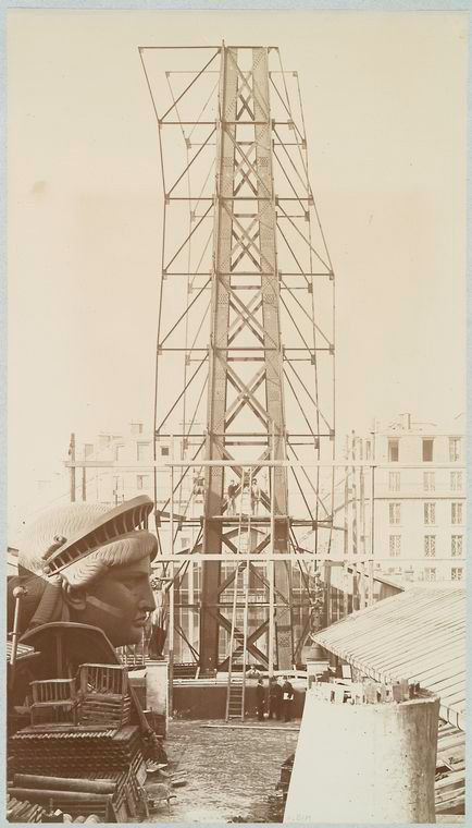 La statue de la Liberté à Paris (1877-1885)