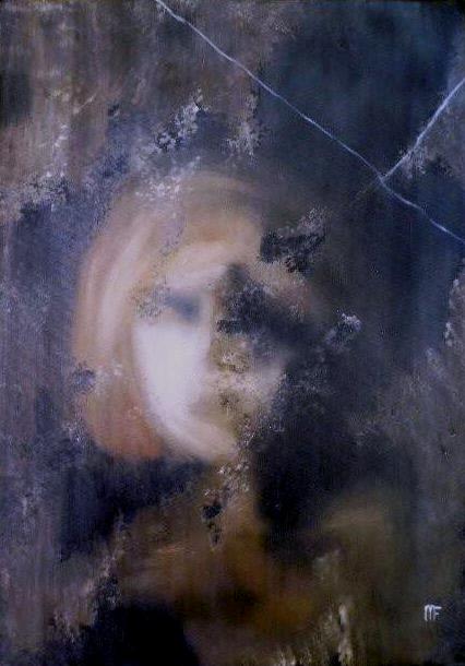 Le trouble - Peinture de François Mouillard