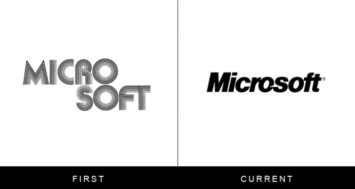 Logo Microsoft à sa création et son évolution