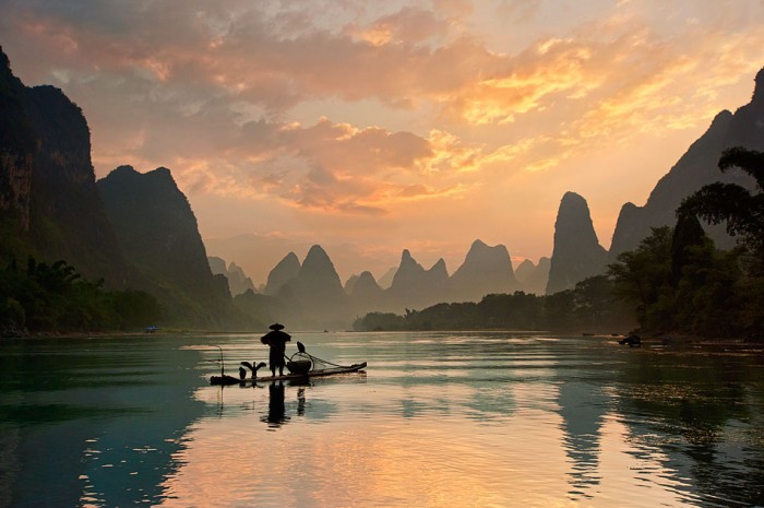Golden Li River - Yan Zhang