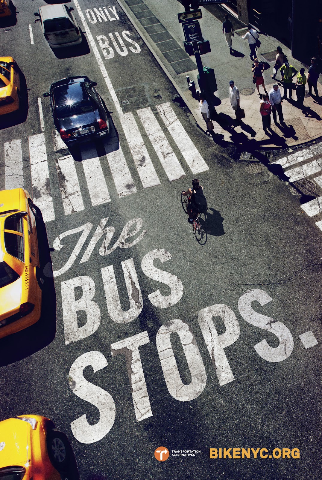 Bike like a New Yorker - Bus stops