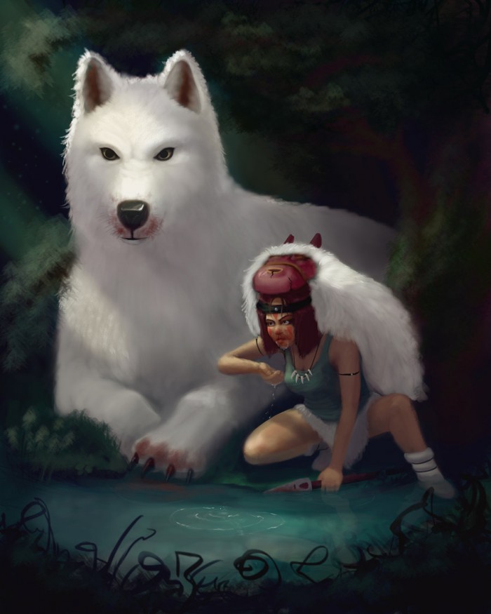 Princess Mononoke @Christoffer Klungerbo