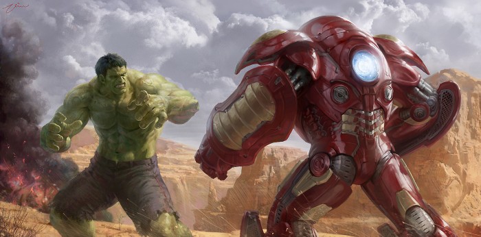 Hulk vs Hulk Buster ©Hanho Lee