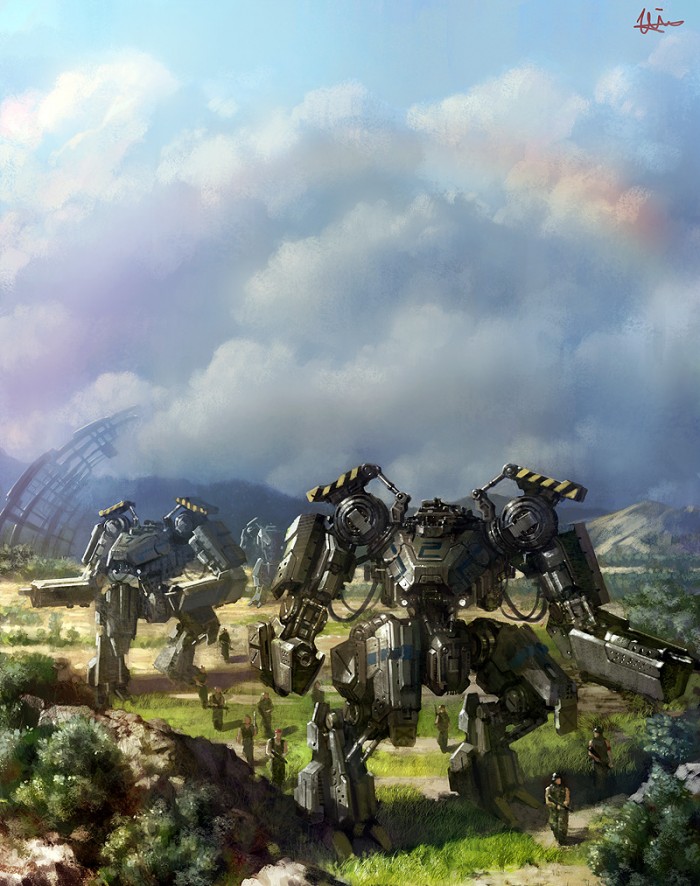 Mechs ©Hanho Lee