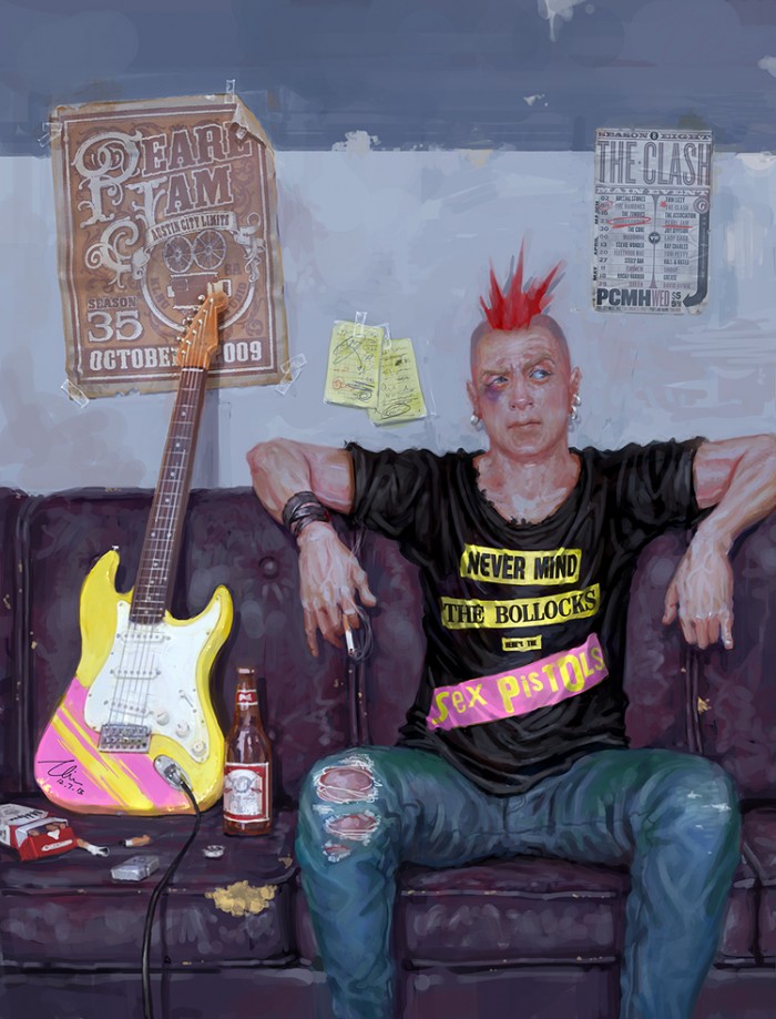 Punk Kid ©Hanho Lee