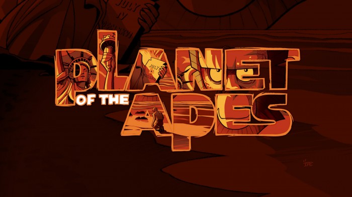La Planète des Singes - Affiche de film par Ïve Bastrash