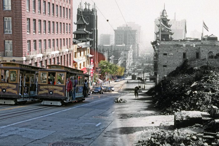 San Francisco - comparaison entre 1906 et aujourd'hui (13)