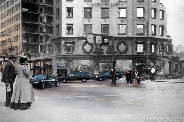 San Francisco - comparaison entre 1906 et aujourd'hui (11)