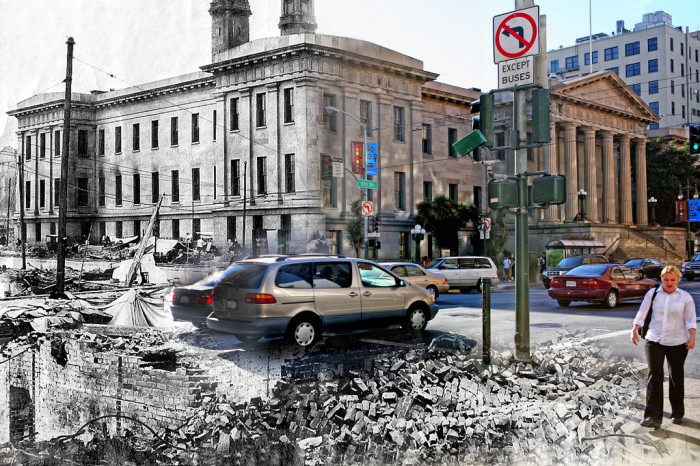 San Francisco - comparaison entre 1906 et aujourd'hui (7)