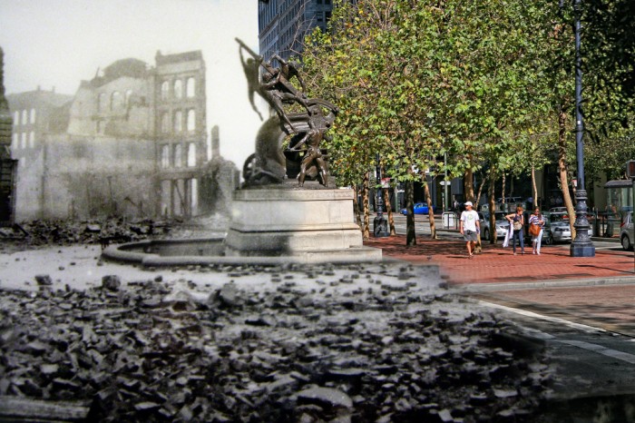 San Francisco - comparaison entre 1906 et aujourd'hui (6)