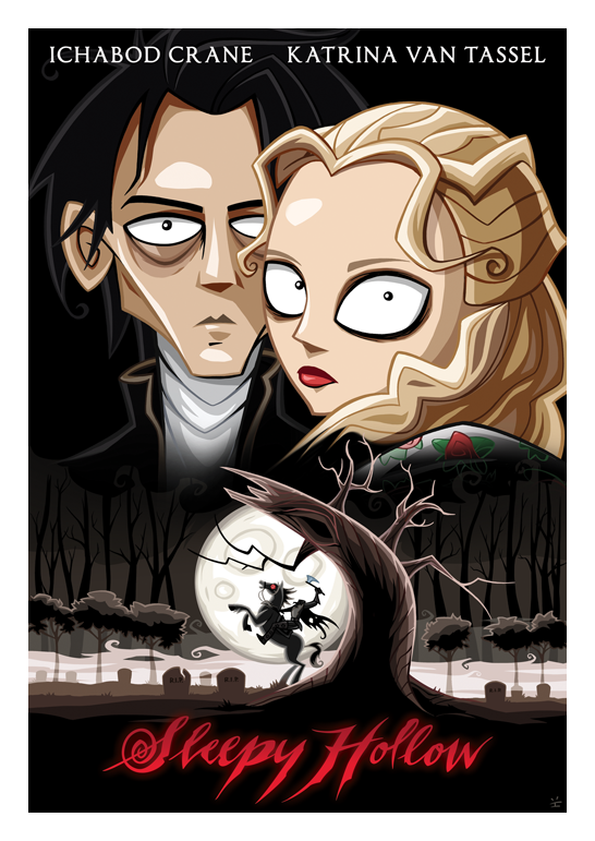 Sleepy Hollow - Affiche de film par Ïve Bastrash