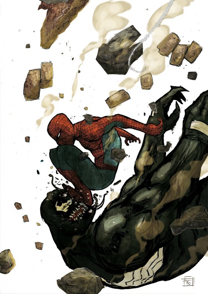 Spiderman vs Venom ©Frédéric Pham Chuong