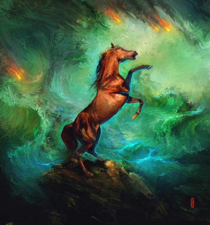 Thunder Horse ©Rhads
