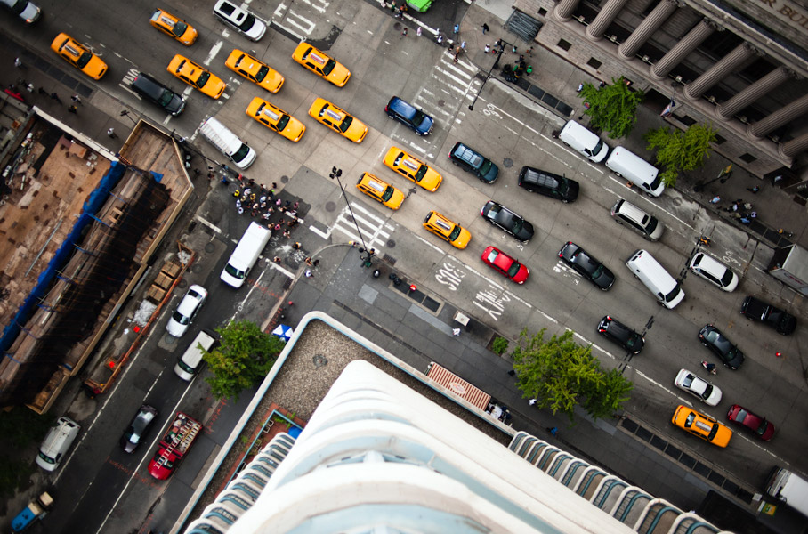 Midtown, New York City - 2011 - Intersection ©Navid Baraty
