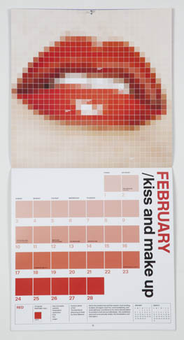 Pantone 2013 Calendar / Calendrier Pantone 2013