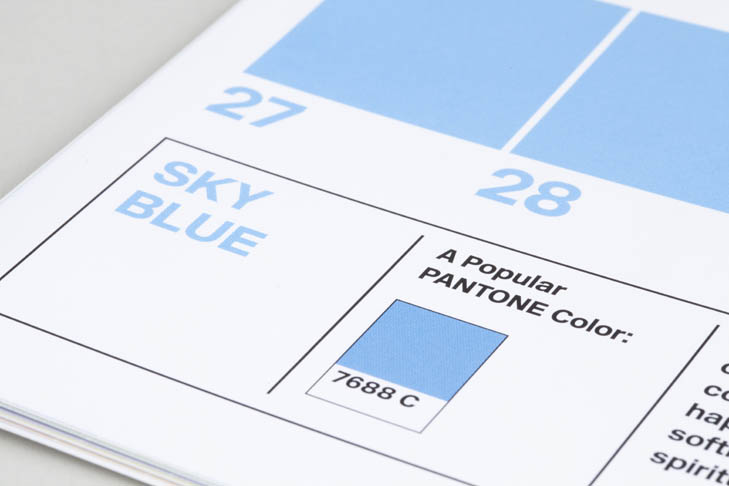 Pantone 2013 Calendar / Calendrier Pantone 2013